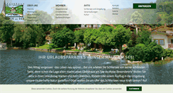 Desktop Screenshot of gaestehaus-huberamsee.de